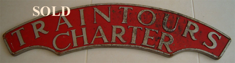 British Rail Screensavers - Railtours Charter headboard