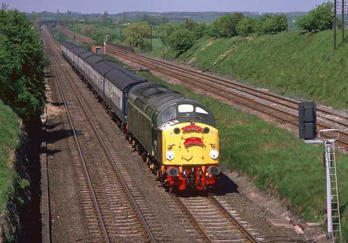 British Rail Screensavers - Railtours Charter headboard