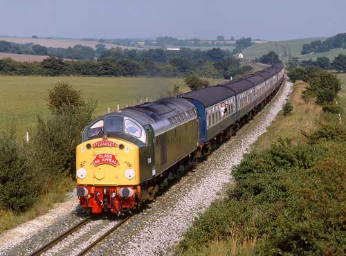 British Rail Screensavers - Railtours Charter headboard