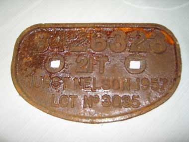 British Rail Screensavers - Hurst Nelson Wagon Plate